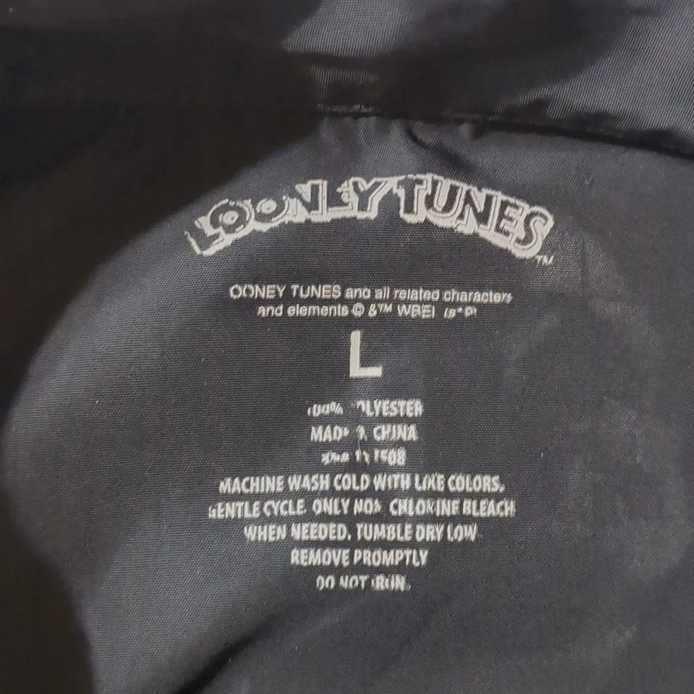 Looney tunes windbreaker size Large Juniors - Picture 8 of 9